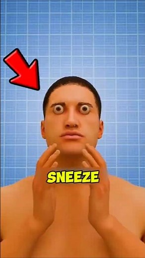 What Happens to Your Eyes When You Sneeze🤯 #shorts