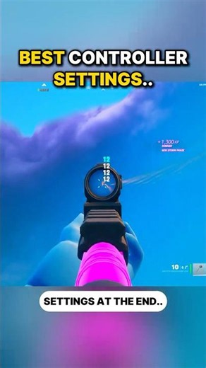 ✅*BEST* CONTROLLER SETTINGS IN FORTNITE #fortnite #prosettings #tutorial