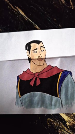 SWIM...Li Shang 🤯👀❤️ #trend #swim #fyp #artbyermir #lishang #mulan