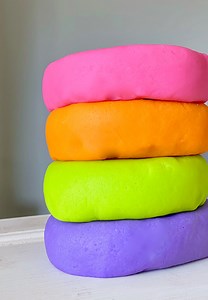 Soft Play Dough Recipe and Video