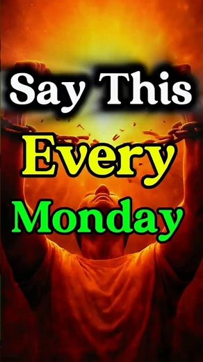 Say This Every Monday Morning | Powerful Monday Motivation & Inspiration
