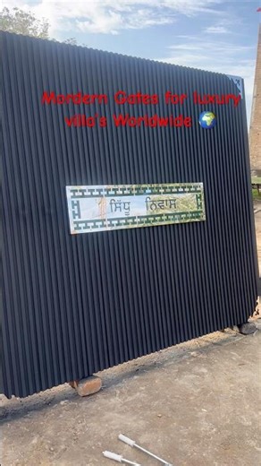 Mordern gates for luxury villa’s for worldwide 🌍