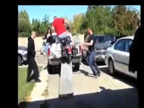 Loading Motorcycles into a truck Fails and Sucess