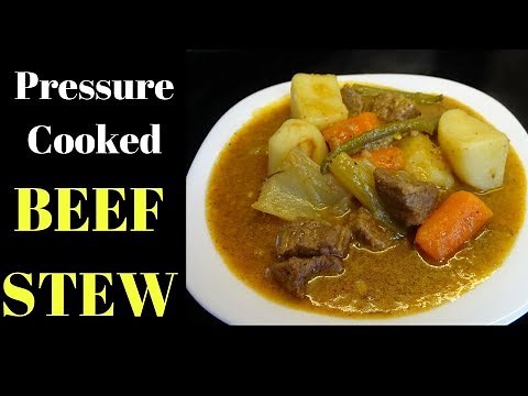 Pressure Cooker Beef Stew Recipe