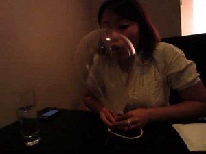 Famous Balloon dessert at Alinea