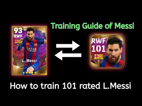 How to train 101 rated Messi iconic card in efootball! How to Max l.messi legend card