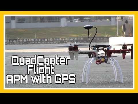 Quadcopter ArduPilot with GPS Neo 7m Flight