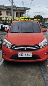 FOR SALE!! ₱298,000 SA CASH💰 (OPEN FOR RESERVATION)✅ 🔥2016 SUZUKI CELERIO AUTOMATIC GAS 🔥 FOR MORE DETAILS DIRECT MESSAGE HERE Lucena CAR deal ✉️ OR CALL: 0938-446-9363 ( Ashley Dilay ) 📍LUCENA CITY, QUEZON PROVINCE #HyundaiStarex #lucenacardeal #2ndhandcarsforsale #quezoncar | Lucena CAR deal