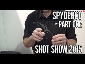 Spyderco - Shot Show 2015 - Matriarch II Knife