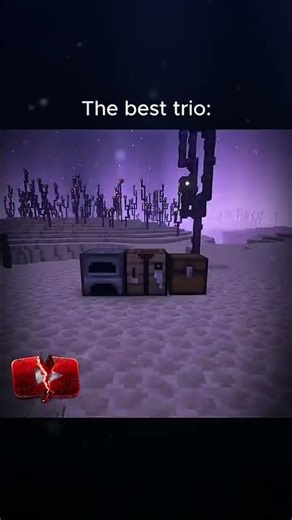 These Trio Hit Different 🔥 #minecraft #viral #trending