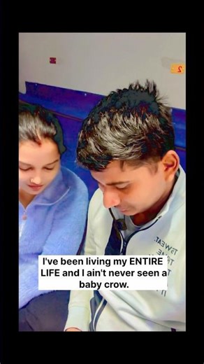 Baby crow… #shorts #shortvideo #shortsfeed #comedy #shortsviral #viral #viralnow #trending #love