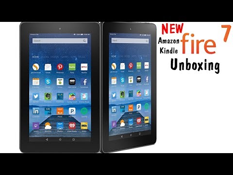 NEW Amazon Kindle Fire 7 Tablet (5th Generation) Unboxing​​​ | H2TechVideos​​​