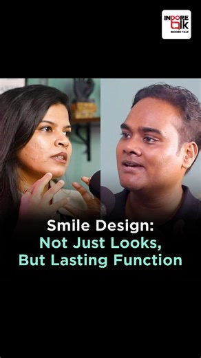 Indore Talk on Instagram: "Smile Design: The New Way of Smile! 🙂 The Power of a Smile – Decoded! From confidence to charisma, your smile says it all. Join Dr. Snehil Badonia, Smile Makeover Specialist, as she reveals the art & science behind a beautiful smile on The Undiscussed Podcast by Indore Talk Media Network. ▶️ Full Episode Streaming on Indore Talk App and YouTube Channel. Connect with Dr. Snehil Badonia 📞91791 97642 | 83493 23292 #TheUndiscussedPodcast #IndoreTalk #SmileDesign #SmileMa