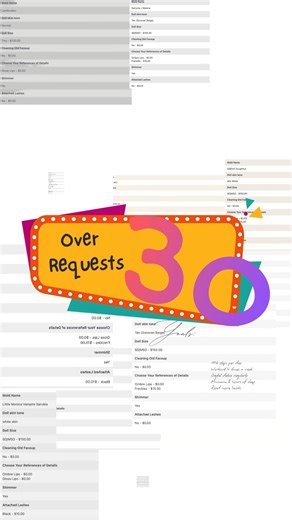 Bunny | BJD Faceup Artist & Guidebook Author 🇨🇦 on Instagram: "A tiny reel of my process choosing the 5 commissions I feel most confident with for this opening. ✨ Please know I genuinely wish I could pick more than five — I screamed in my head so many times wanting to include this request and that request too. 🥲💛 But with my tight schedule, I’d rather prioritize quality and a smooth turnaround than overpromise and regret it later. I want every piece to feel special and every experience to fe