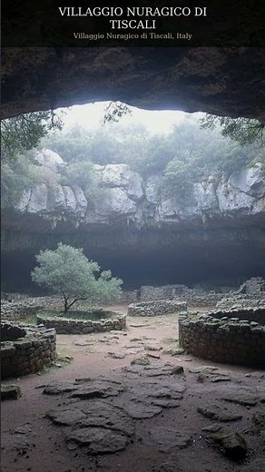 They lived inside a collapsed mountain #shorts #travel #hiddenplaces