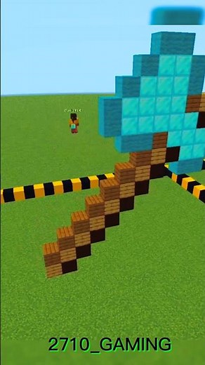 build a axe in minecraft #minecraft #shorts