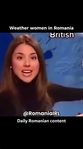 Weather women in Romania 💙💛❤️