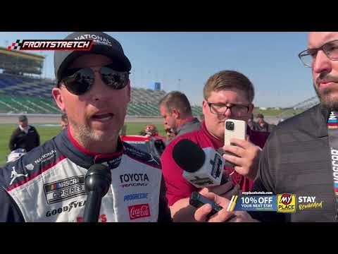 Denny Hamlin Embarrassed at Cody Ware Spin: "I Don't Even Know How It's Possible at That Speed"