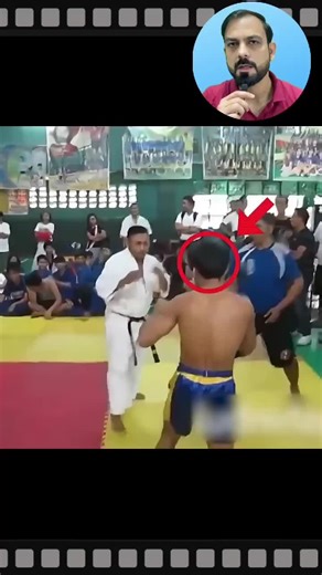 Karate Master vs Muay thai #ufc #combatsports #wrestling | Karate