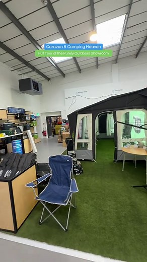 Explore the Purely Outdoors Showroom for Caravan Enthusiasts