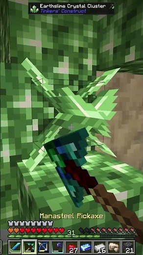 Earth Slime Geodes #modded #minecraft #mceternal