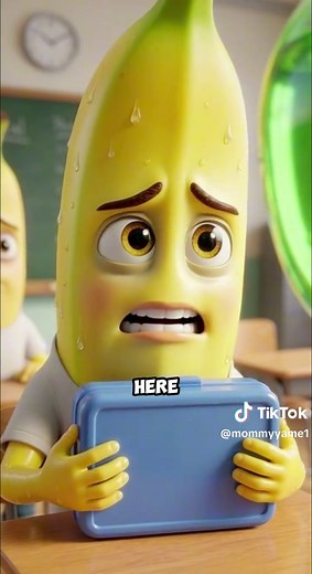 The boy with the empty lunchbox #brainrot #aifruit #fruitstory #fruitdrama #fruitvideos