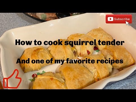 How to cook tender squirrel and one of my favorite recipes