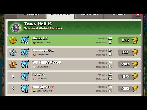 Rank 1 Global TH15 with Fireball Rocket Loon