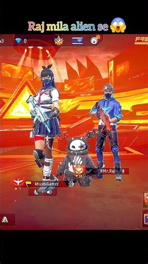 Raj mila alien se (part-2)#freefire #shorts #gaming #trending #viral @freefireindiaofficial