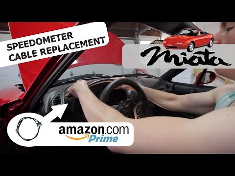 Miata Speedometer Cable Replacement Fix Install DIY