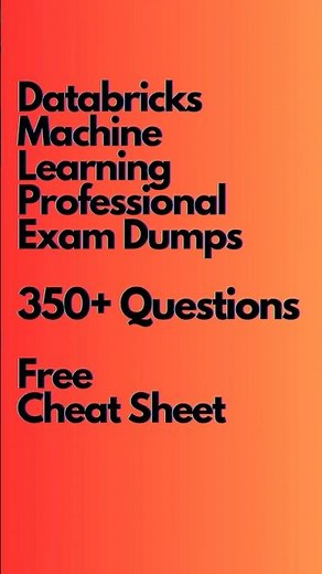 Databricks Machine Learning Professional Exam Questions 2026 | Practice Tests #databricks