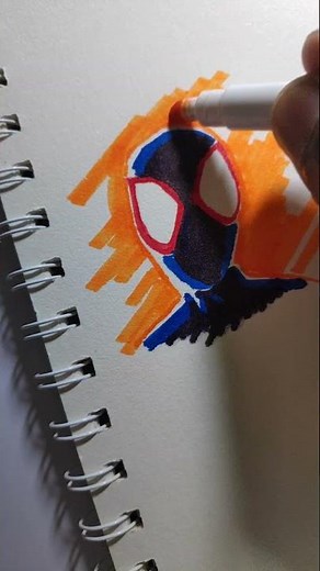 Drawing Miles Morales Quick art #drawing #spidermanintothespiderverse #milesmorales #art