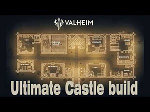 I Spent 100+ Hours Building the ULTIMATE Medieval Castle in Valheim (No Mods)