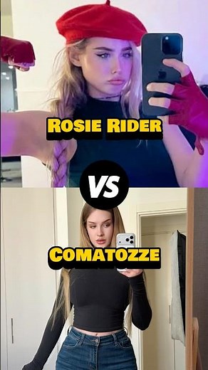 Rosie rider vs Comatozze battle who wins? #best #fyp #stars #reels #viral #viralreels #beststars