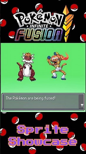 Sprite Showcase! Pokémon infinite fusion 1