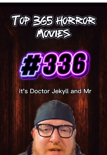A daily dive into IMDb’s highest-rated horror—counting down the greats, the deep cuts, and the twisted gems that just miss the Top 365. Quick hits, creepy vibes, and a new nightmare every day. #HorrorCountdown #DailyHorror #HorrorFans #ScaryMovies #drjekyllandmrhyde