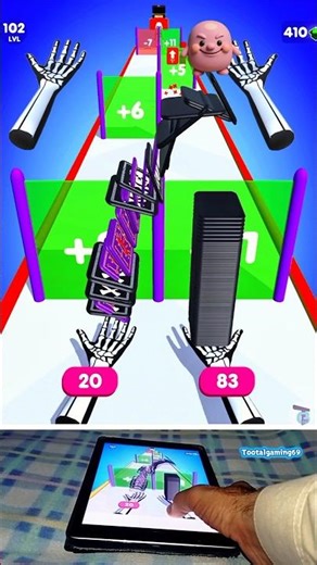 shuffle master run 😁😎 satisfying android ISO gameplay level-102 #shorts #gaming #gameplay