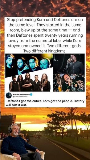 Korn vs Deftones: same origin, completely different gods. #Korn #Deftones #NuMetal