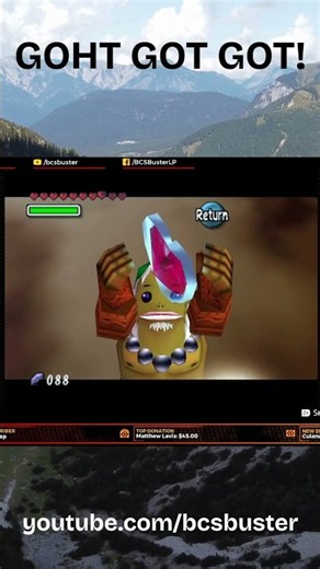 GOHT GOT GOT! #zelda #link #goron #gaming #biggoron #majorasmask #retro #n64 #nintendo