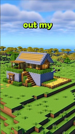 Minecraft Easy Survival House Tutorial 🏡 How to Build #minecraft