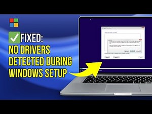 How to Fix 'No Drives Detected' During Windows Installation (Windows 10/11 Tutorial