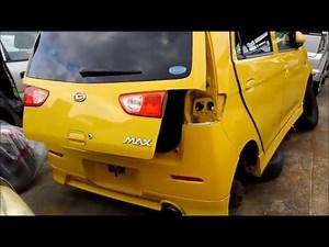 廃車のダイハツ・MAX DAIHATSU MAX Scrap car