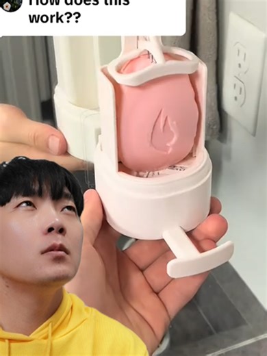 Assembling a Modern Soap Dispenser in a Bathroom