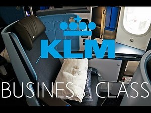 KLM 787 DREAMLINER BUSINESS CLASS REVIEW !