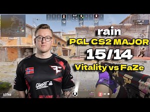 CS2 POV FaZe rain (15/14) vs Vitality (Inferno) PGL CS2 Major Copenhagen 2024 Semi-final