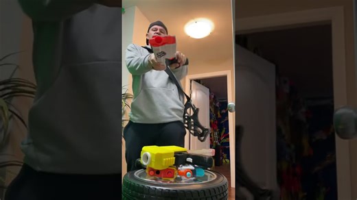 Everyday NERF carry 5 | MacDannyGun #shorts