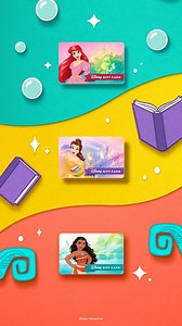 Celebrate #WorldPrincessWeek with #DisneyGiftCard and discover designs that embrace their inner Disney Princess 👑 avaiable on DisneyStore.com #DisneyPrincessCreateYourWorld | Disney Gift Card