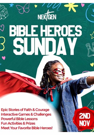 Bible Heroes Sunday Celebration for Kids