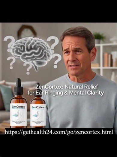 ZenCortex Ear Drops | ZenCortex for tinnitus Canada #tinnitus #zencortex #earhealth