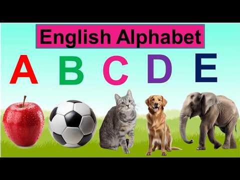 ABCD Learning for Kids | A to Z Alphabet | English Alphabets for Children